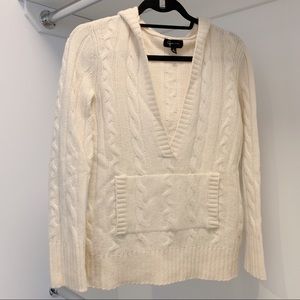 Aqua cashmere pullover